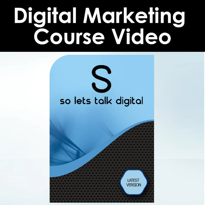 Digital Marketing Course Video