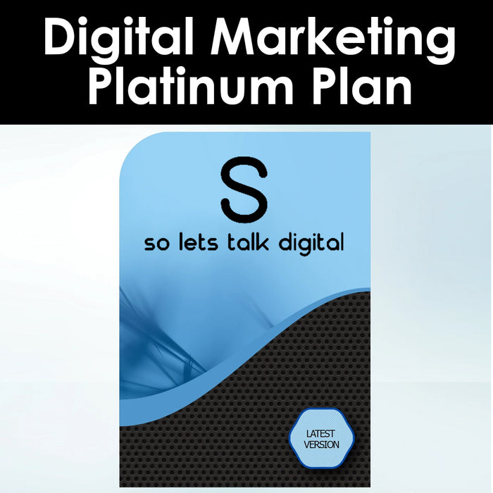 Digital Marketing - Platinum Plan