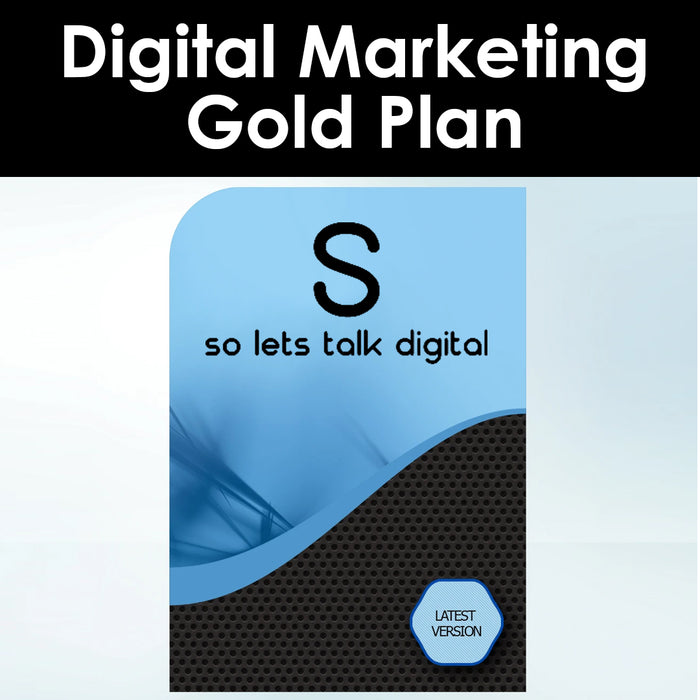 Digital Marketing - Gold Plan